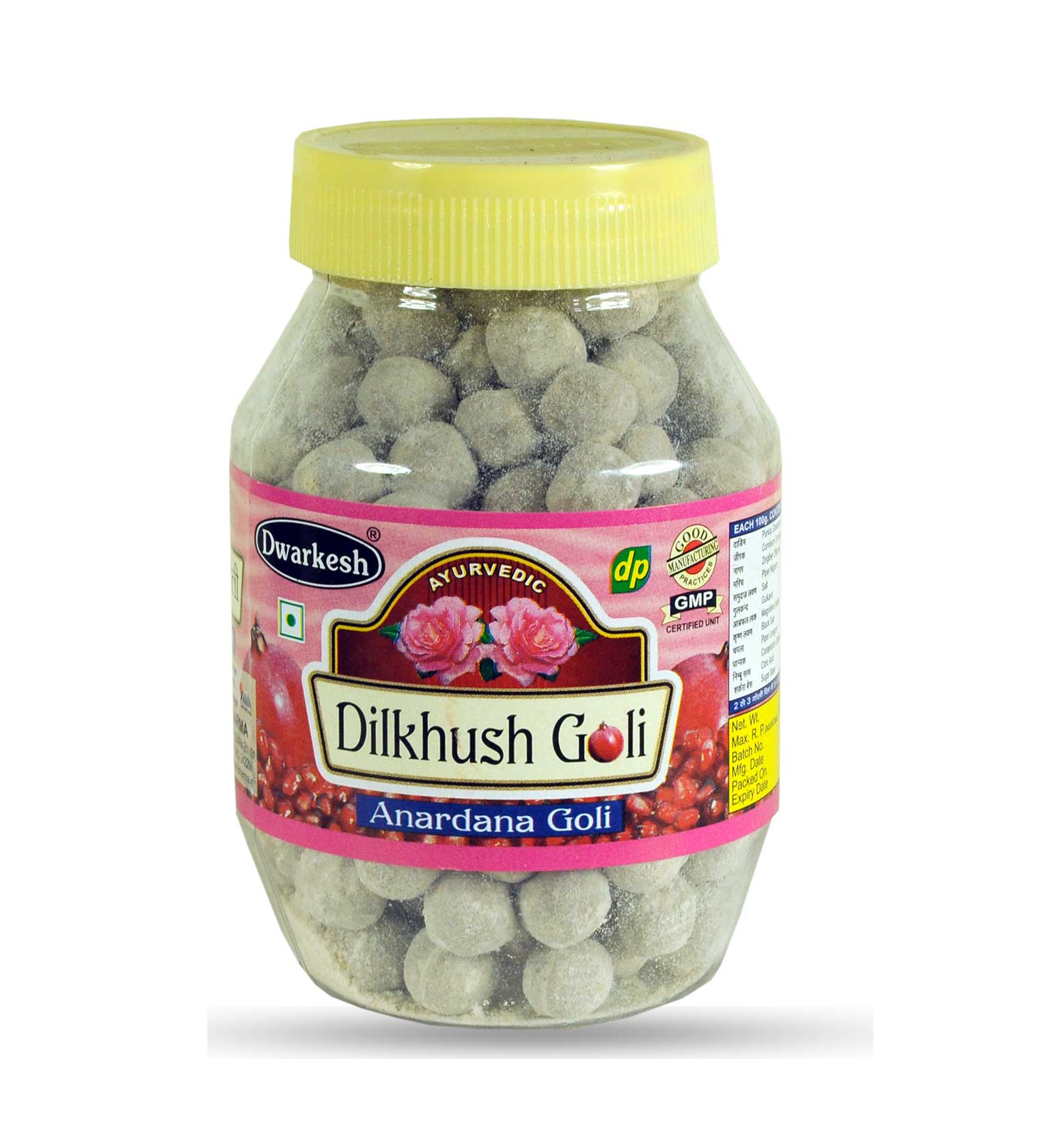 Dilkush Goli (Anaradana Goli) 250GM Jar